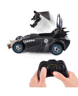 Batman Launch and Defend Batmobile Remote Control Vehicle with Exclusive 4-inch Batman Figure image number null
