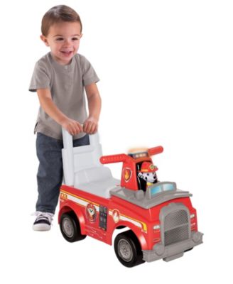 Paw Patrol Movie Marshall Fire Truck Ride-On image number null