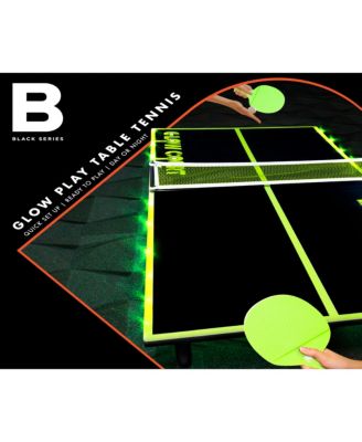 Black Series Glow-In-The-Dark 40" Table Tennis Set image number null