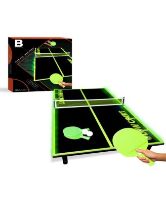 Black Series Glow-In-The-Dark 40" Table Tennis Set