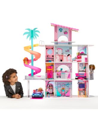 LOL Surprise OMG House of Surprises ? New Real Wood Doll House with 85+ Surprises image number null