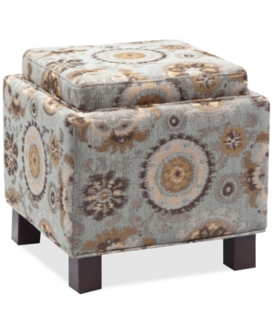 UPC 675716464011 product image for Kylee Floral Fabric Accent Storage Ottoman with Pillows, Direct Ships for just $ | upcitemdb.com