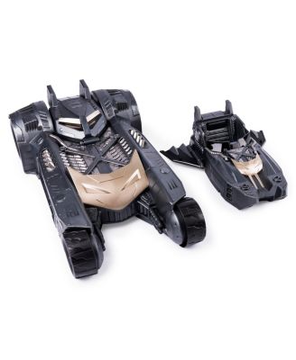 BATMAN Batmobile and Batboat 2-in-1 Transforming Vehicle, For Use with BATMAN 4-Inch Action Figures image number null