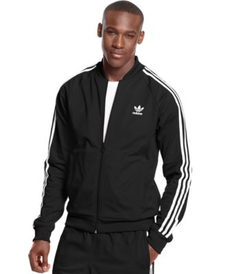 adidas superstar track jacket black