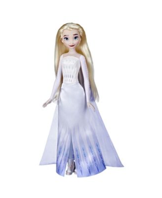 Shoes Toy for Kids 3 Years Old and Up Disney Frozen 2 Snow Queen Elsa Fashion Doll and Long Blonde Hair Dress 