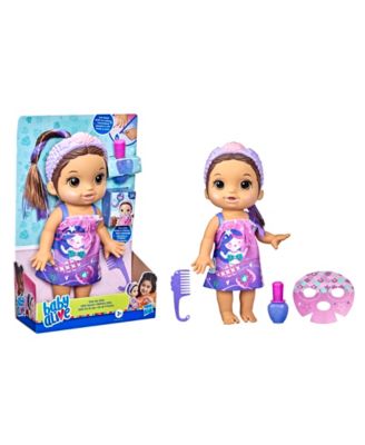 Baby Alive Glam Spa Mermaid-Themed Baby Doll image number null