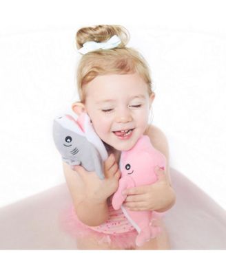 SoapSox Ava the Dolphin Bath Toy Sponge image number null