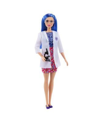 Barbie Scientist Doll, 4 Piece Set