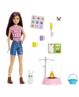 Barbie Doll and Accessories, 9 Piece Set