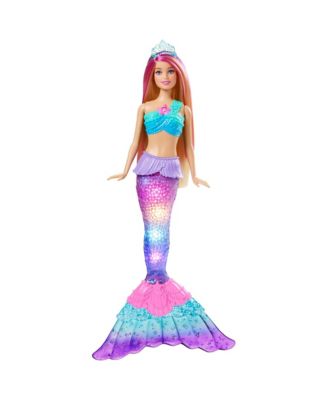 Barbie Dreamtopia Twinkle Lights Mermaid Doll, 3 Piece Set