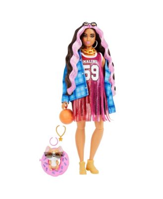 Barbie Extra Doll and Pet, 4 Piece Set