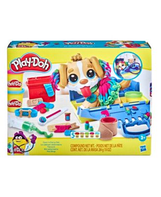 Play-Doh Care and Carry Vet, Set of 17 image number null