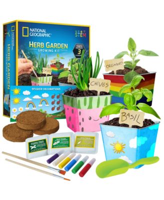 National Geographic Herb Garden Growing Kit image number null