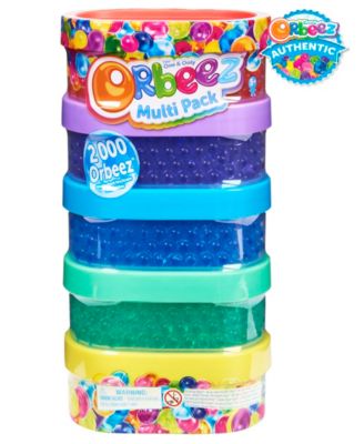 Orbeez, The One and Only, Multipack with 2,000 Orbeez, Non-Toxic Water Beads, Sensory Toys Set, 2005 Piece for Kids Aged 5 and Up image number null