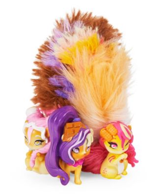 Whiffies, S'mores 3-Pack, Collectible Animals with Scented Plush Tails, Kids Toys Set, 3 Piece for Girls Ages 5 and Up image number null
