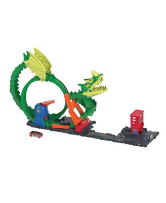 Hot Wheels Dragon Drive Firefight, 35 Pieces image number null