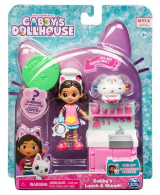 Gabby?s Dollhouse, Lunch and Munch Kitchen Set with 2 Toy Figures