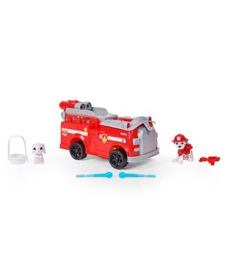 PAW Patrol, Marshall Rise and Rescue Changing Toy Car with Action Figures and Accessories, Kids Toys for Ages 3 and up