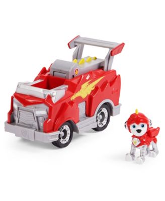  PAW Patrol, Rescue Knights Marshall Changing Toy Car with Collectible Action Figure, Kids Toys for Ages 3 and up image number null