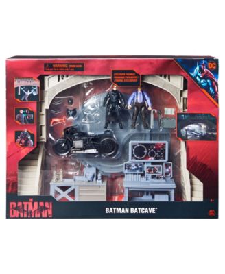 Batman Batcave with Exclusive Batman and Penguin Action Figures and Batcycle, image number null