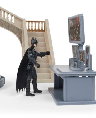 Batman Batcave with Exclusive Batman and Penguin Action Figures and Batcycle, image number null