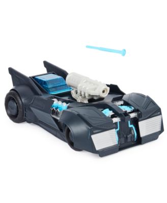 Batman, Tech Defender Batmobile, Transforming Vehicle with Blaster Launcher, Kids Toys for Boys Ages 4 and Up image number null