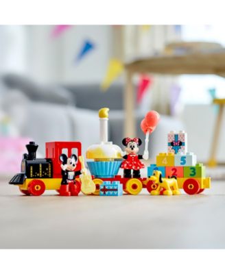 LEGO® DUPLO Disney Mickey & Minnie Birthday Train 10941 Building Set, 22 Pieces image number null