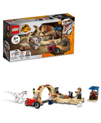 LEGO® Jurassic World Atrociraptor Dinosaur: Bike Chase 76945 Building Set, 169 Pieces