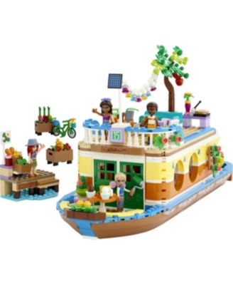 LEGO  Friends Canal Houseboat Boat Building Kit Set, 737 Pieces image number null