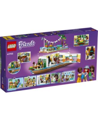 LEGO® Friends Canal Houseboat Boat Building Kit Set, 737 Pieces image number null