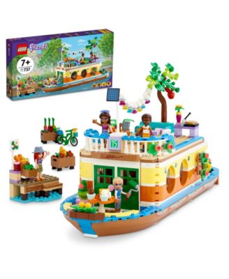 LEGO® Friends Canal Houseboat Boat Building Kit Set, 737 Pieces