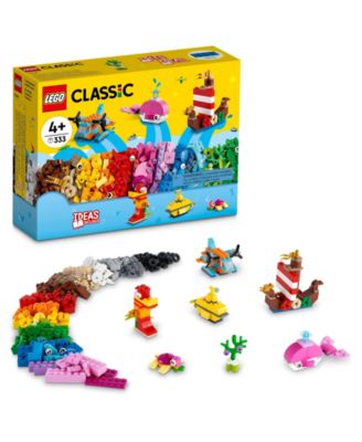 LEGO  Classic Creative Ocean Fun Building Kit, Buildable Toys, 333 Pieces image number null
