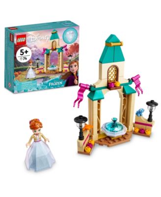 LEGO® Disney Anna's Castle Courtyard Building Kit, a Buildable Princess Toy Set, 74 Pieces