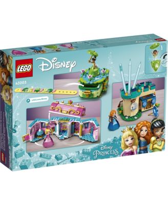 LEGO  Disney Aurora, Merida and Tiana's Enchanted Creations Building Kit, Jewelry Box Set, 558 Pieces image number null