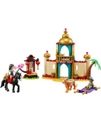 LEGO® Disney Jasmine and Milan's Adventure Building Kit, a Fun Princess Construction Toy, 176 Pieces image number null