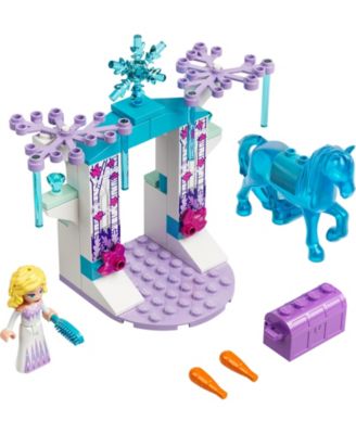LEGO® Disney Princess Elsa and the Nokk’s Ice Stable 43209 Building Set, 53 Pieces image number null