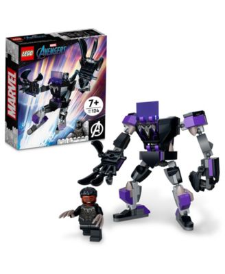 LEGO  Marvel Black Panther Mech Armor Building Kit, Collectible Mech and Mini figure, 124 Pieces