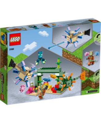 LEGO® Minecraft The Guardian Battle 21180 Building Set, 255 Pieces image number null