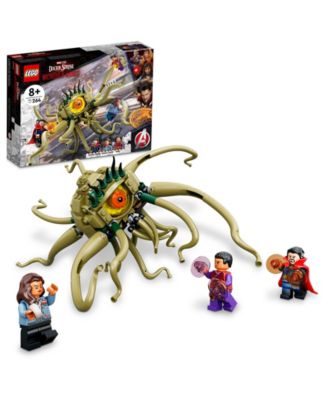 LEGO® Marvel Gargantos Showdown Monster Building Kit with Doctor Strange, Wong and America Chavez, 264 Pieces
