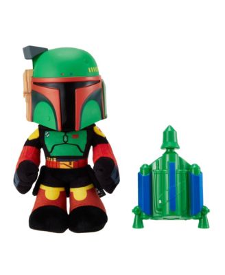 Star Wars Rocket Launching Boba Fett Feature Plush image number null