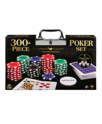 Professional 300-Piece Poker Set in Aluminum Carry Case, For Families and Kids Ages 8 and up image number null