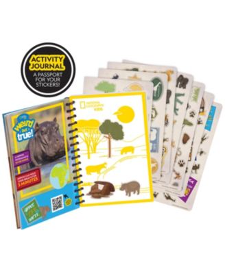 National Geographic Safari Activity Passport Set, 3 Pieces image number null