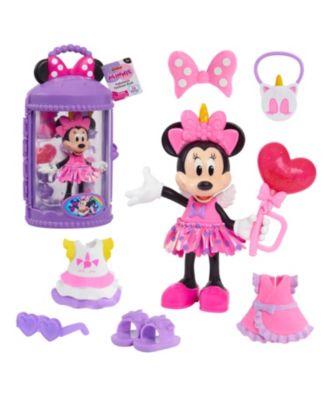 Minnie Mouse Fashion Unicorn Doll with Case, Set of 13