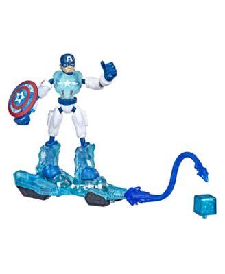 Marvel Avengers Bend and Flex Missions Captain America Ice Mission Figure