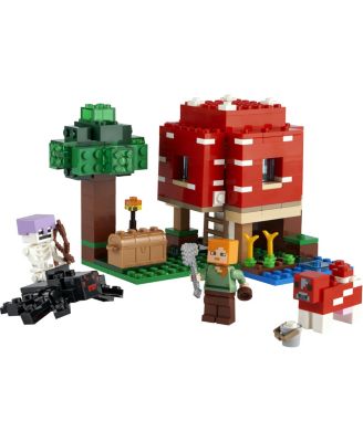 LEGO® Minecraft The Mushroom House 21179 Building Set, 272 Pieces image number null