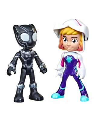 Spidey and His Amazing Friends Hero Reveal 2-Pack Ghost-Spider and Black Panther
