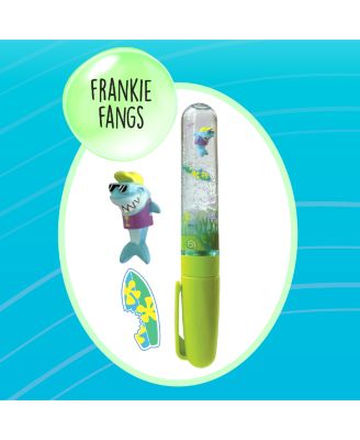 Bright Stripes Swirly World DIY Liquid Wand Pen Activity Kit-Franky Fangs image number null