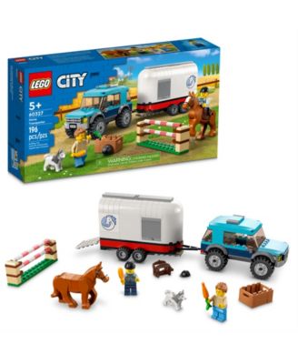 LEGO® City Great Vehicles Horse Transporter 60327 Building Set, 196 Pieces