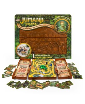 Jumanji Deluxe Game, Immersive Electronic Version of The Classic Adventure Movie Board Game, With Lights and Sounds, for Kids & Adults Ages 8 and up