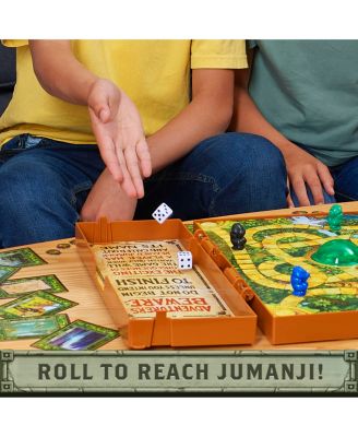 Jumanji Deluxe Game, Immersive Electronic Version of The Classic Adventure Movie Board Game, With Lights and Sounds, for Kids & Adults Ages 8 and up image number null